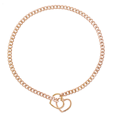 Rose Gold Hearts 24