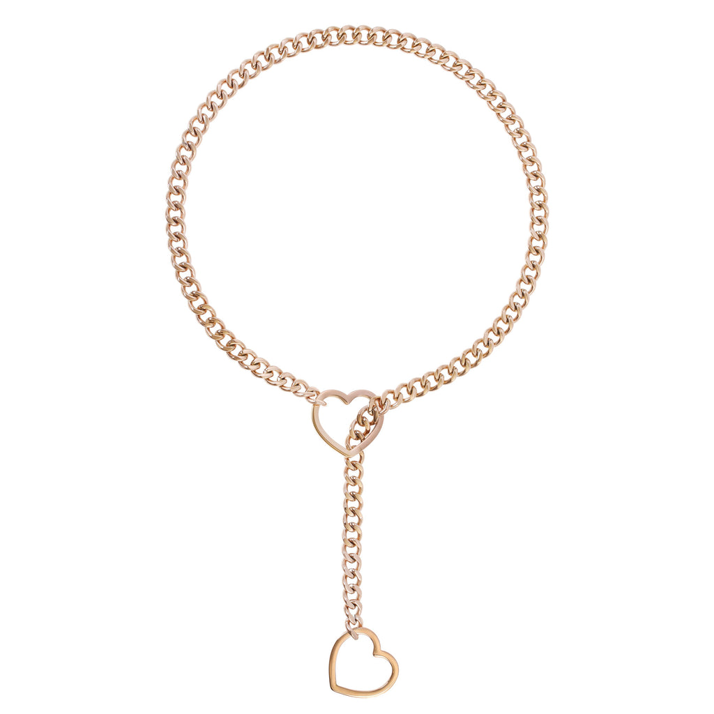 Rose Gold Hearts 24