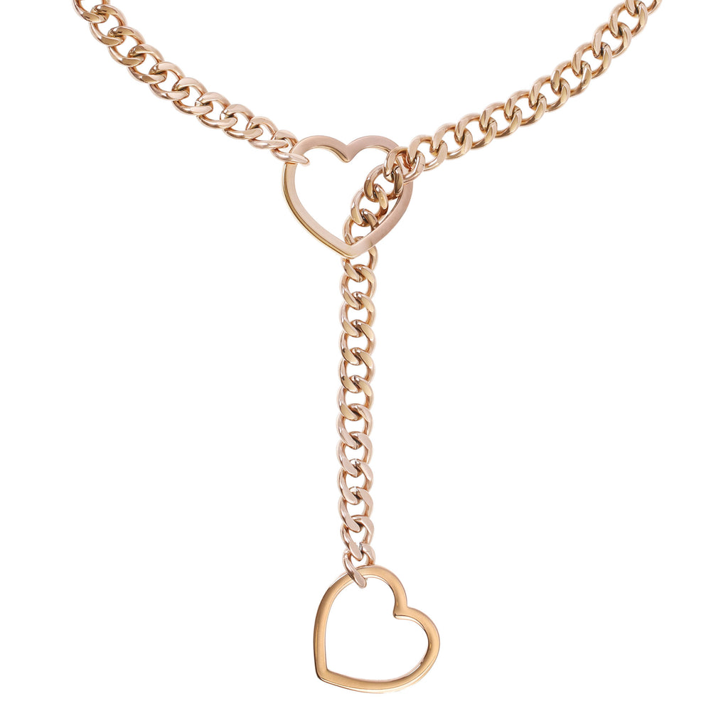 Rose Gold Hearts 24