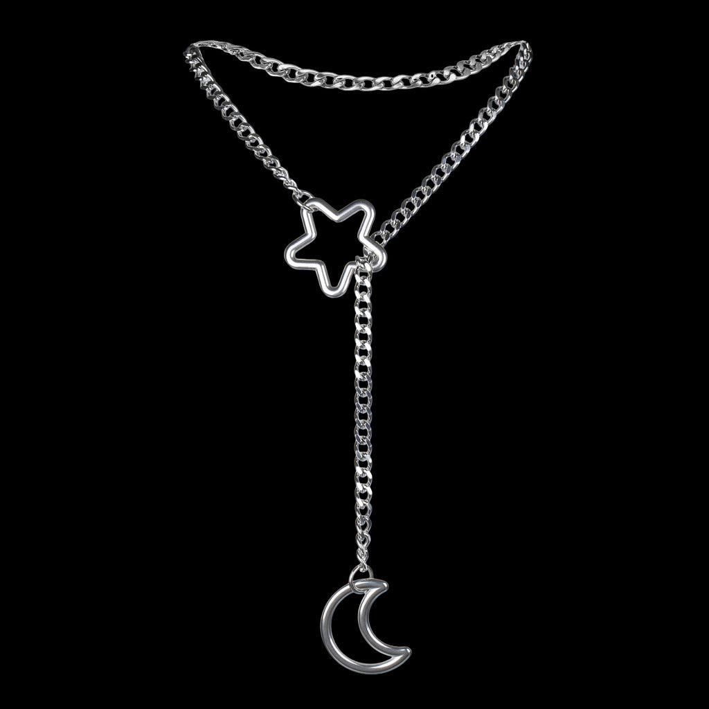 Silver Moon & Star 24