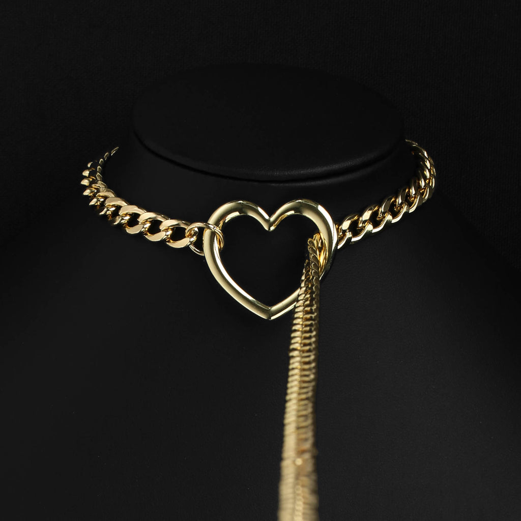 Gold Heart Lock 24
