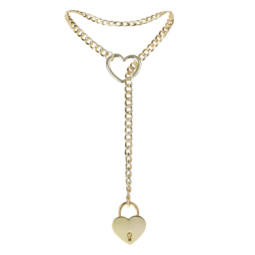 Gold Heart Lock 24