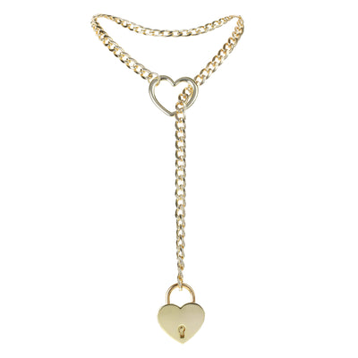 Gold Heart Lock 24
