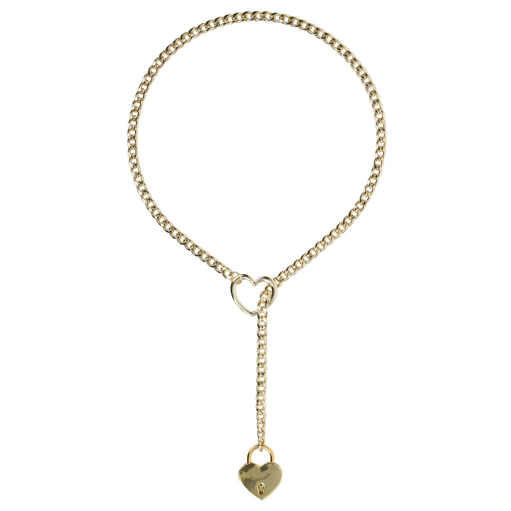 Gold Heart Lock 24