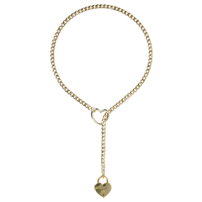 Gold Heart Lock 24