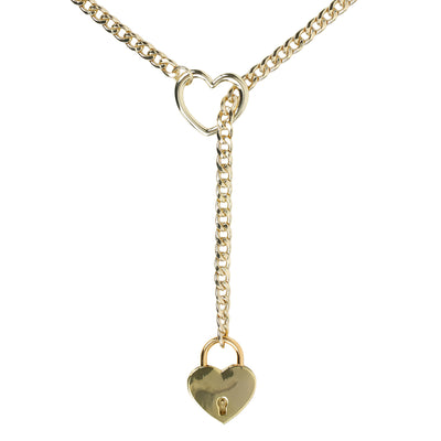 Gold Heart Lock 24