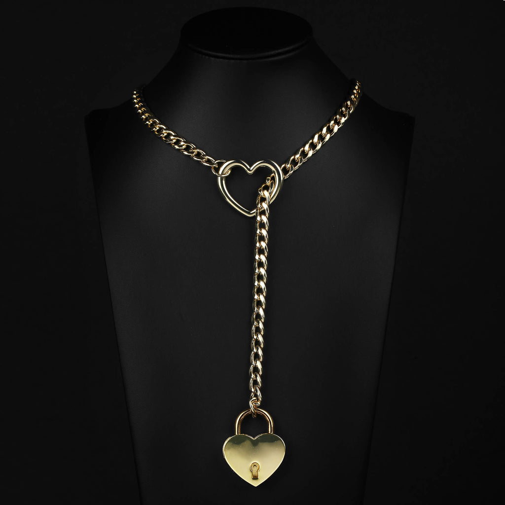 Gold Heart Lock 24