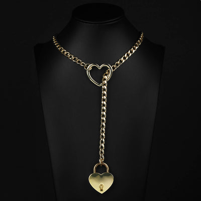 Gold Heart Lock 24