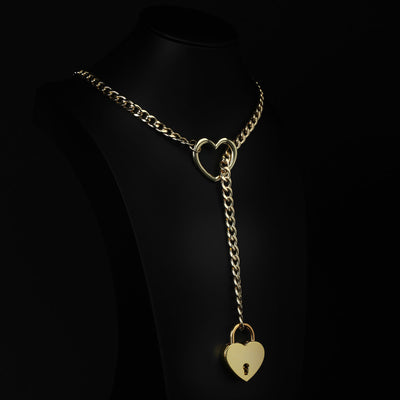 Gold Heart Lock 24