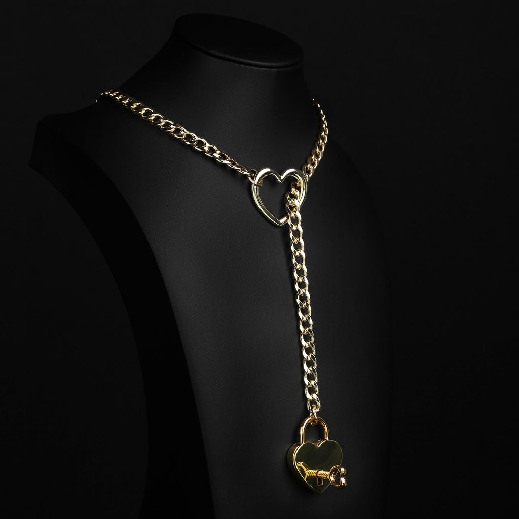 Gold Heart Lock 24