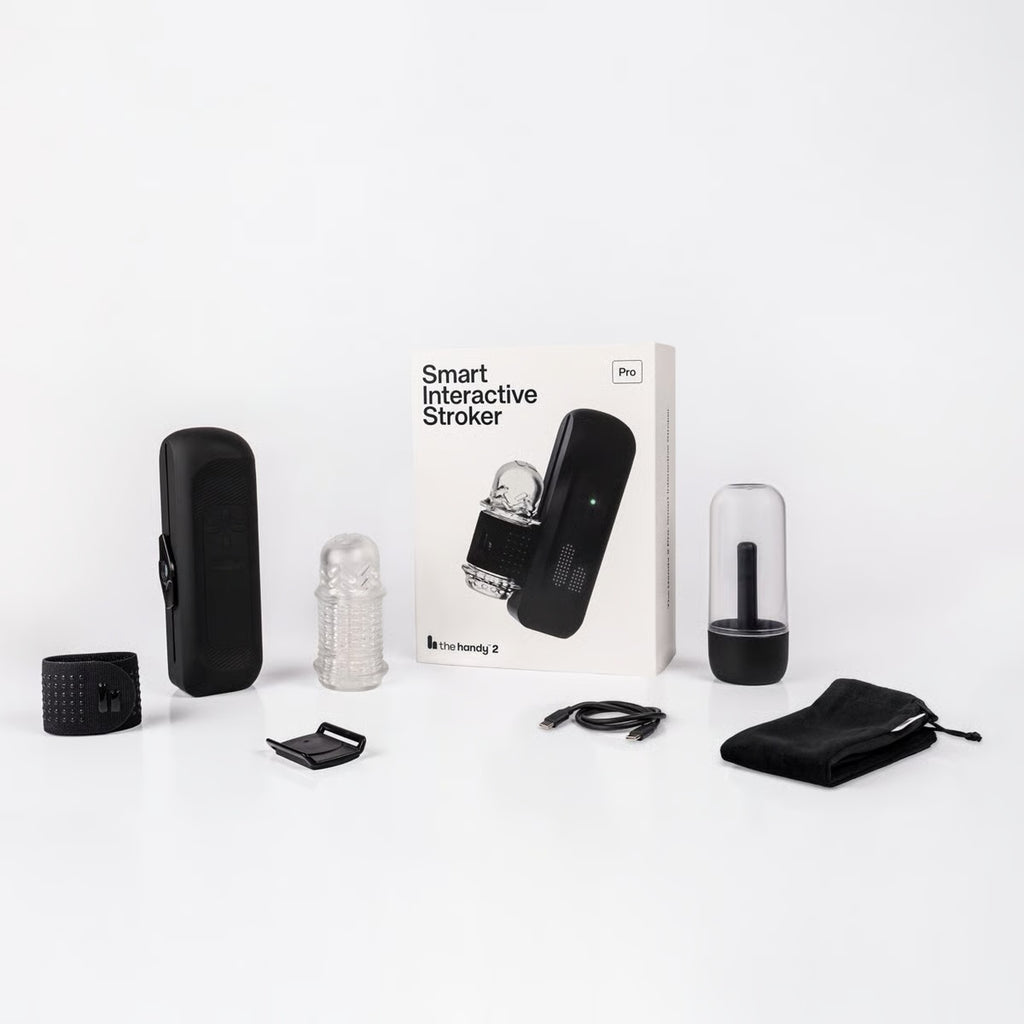 The Handy 2 Pro Automatic Interactive Male Power Stroker Masturbator