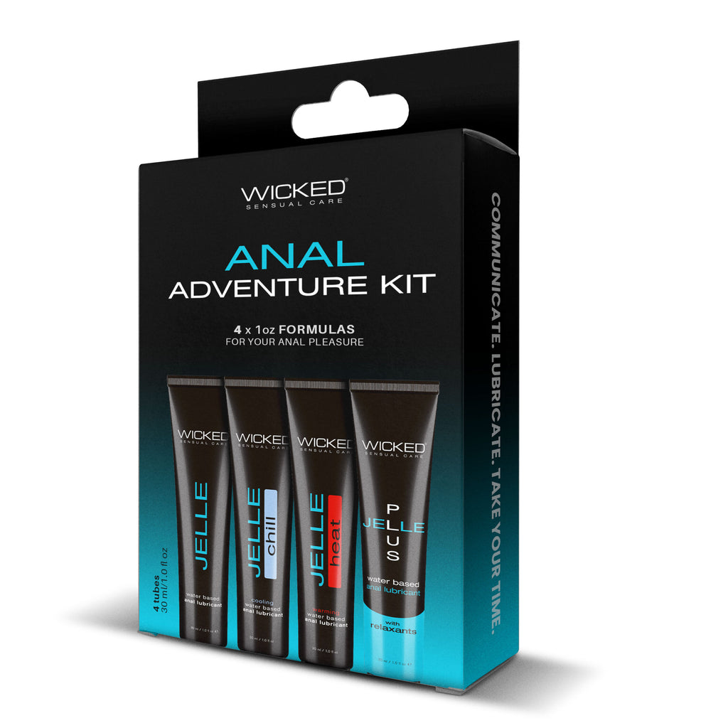 Wicked Anal Adventure Lube Kit
