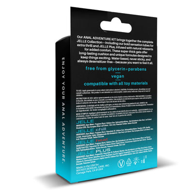 Wicked Anal Adventure Lube Kit