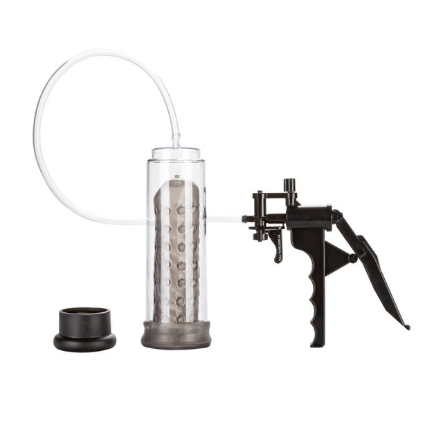 Optimum Series Pistol Penis Pump in Clear