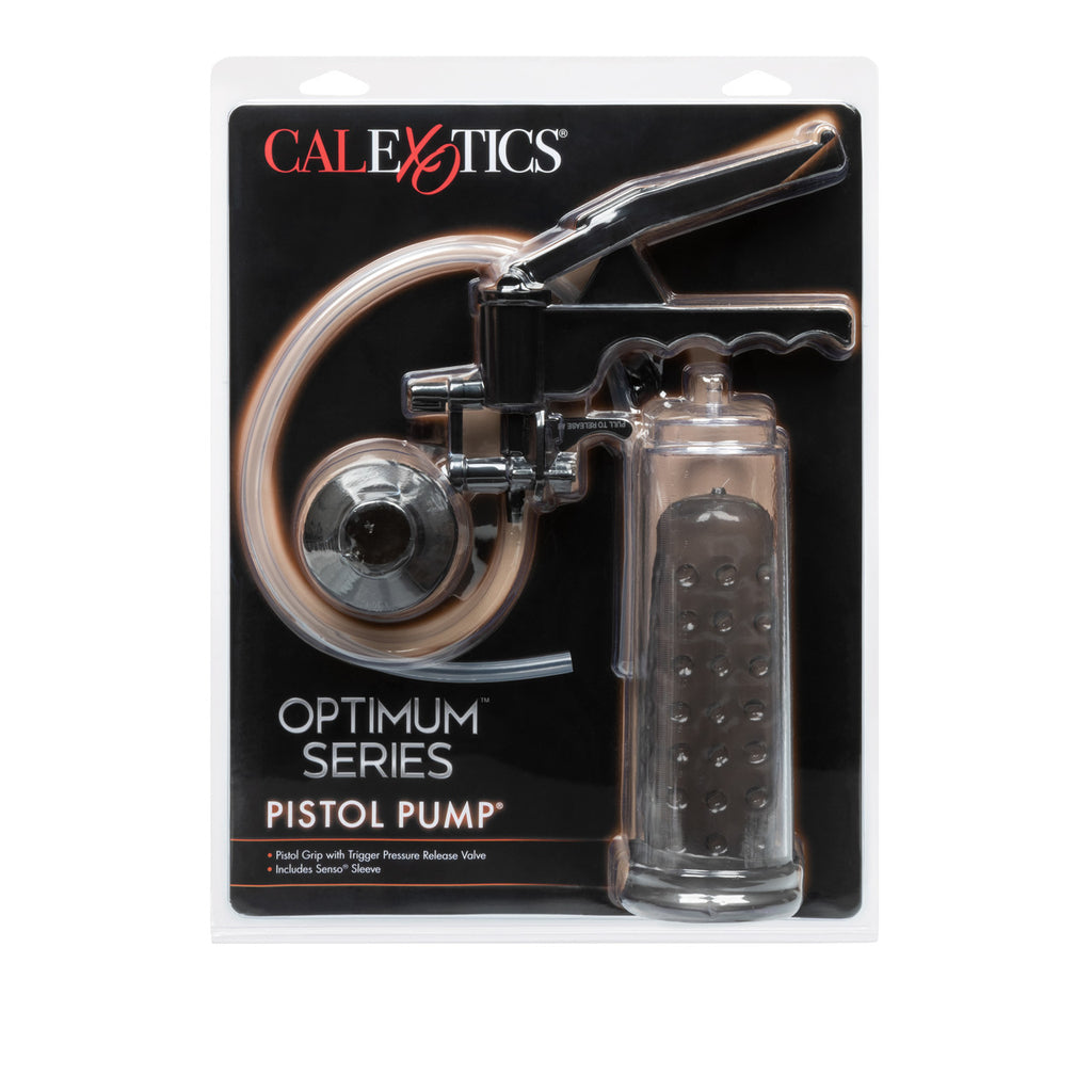 Optimum Series Pistol Penis Pump in Clear