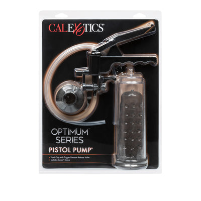 Optimum Series Pistol Penis Pump in Clear