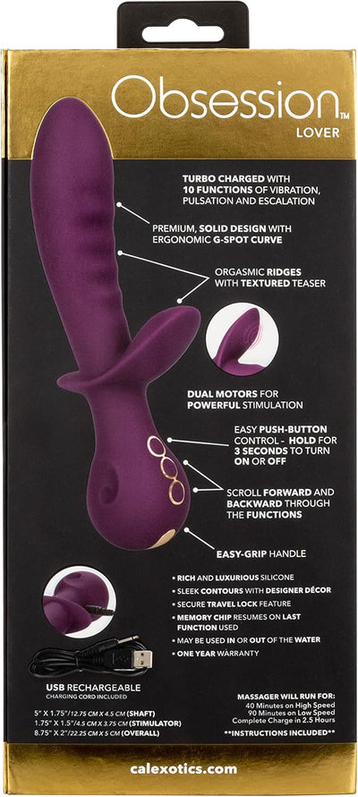 Obsession Lover Vibrator, Purple