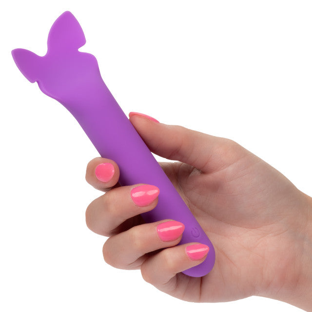 Bliss Liquid Silicone Flutter Vibrator in Purple