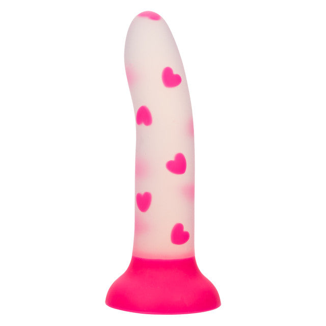 Glowstick Glow-in-the-Dark Hearts Dildo