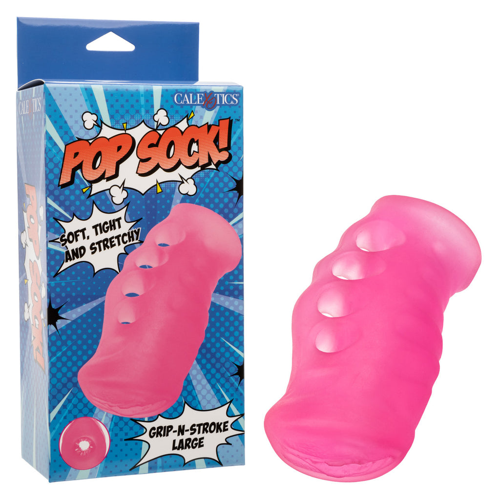 Pop Sock Grip-N-Stroke Masturbator Sleeve - Large