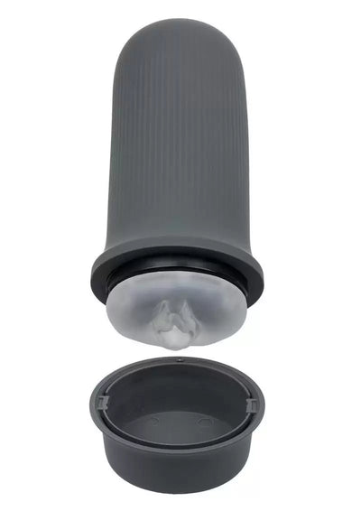 Grip-N-Stroke Pussy Silicone Masturbator By Milk Master