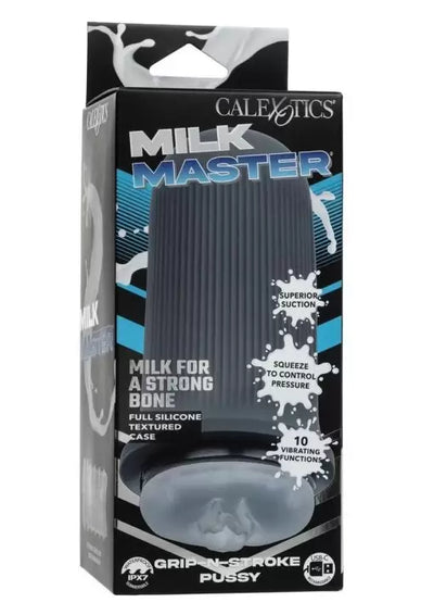 Grip-N-Stroke Pussy Silicone Masturbator By Milk Master