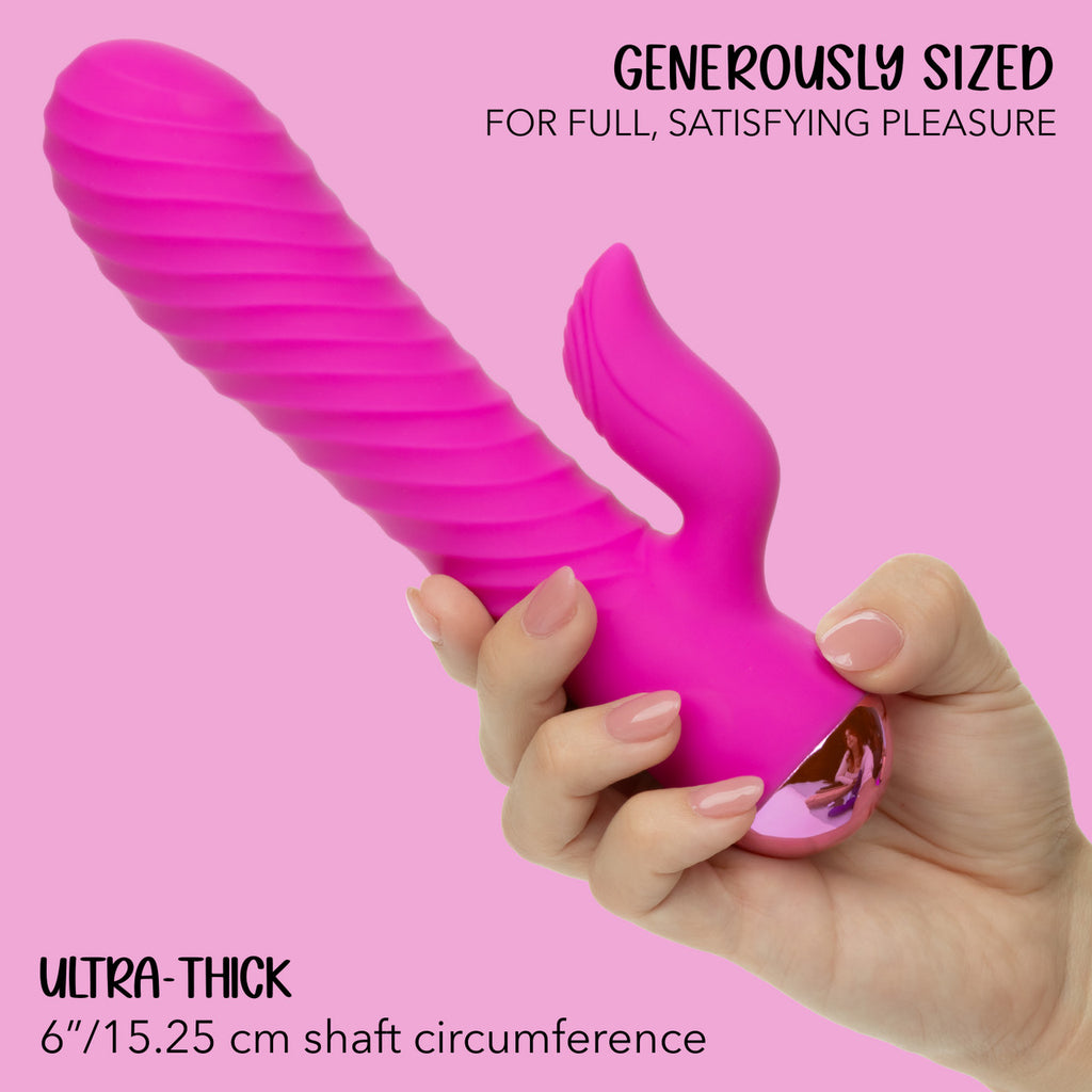 Thicc Chubby Gyrating Tickler in Pink