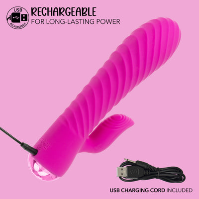 Thicc Chubby Gyrating Tickler in Pink