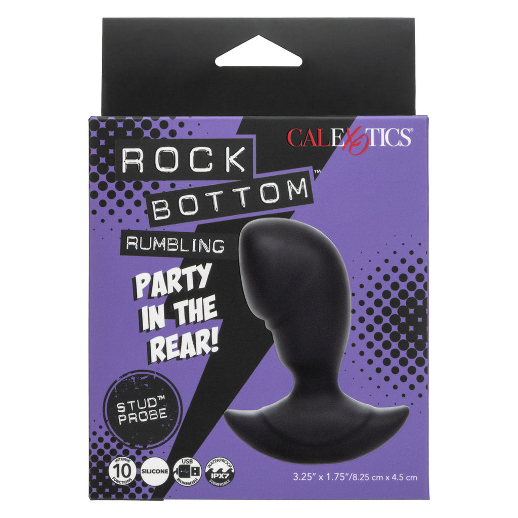 Rumbling Stud Probe Anal Plug by Rock Bottom