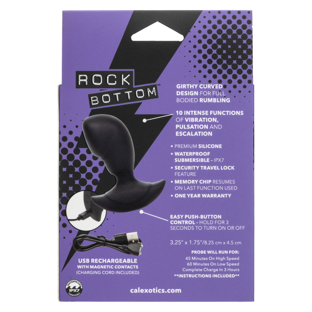 Rumbling Stud Probe Anal Plug by Rock Bottom