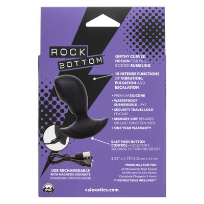 Rumbling Stud Probe Anal Plug by Rock Bottom