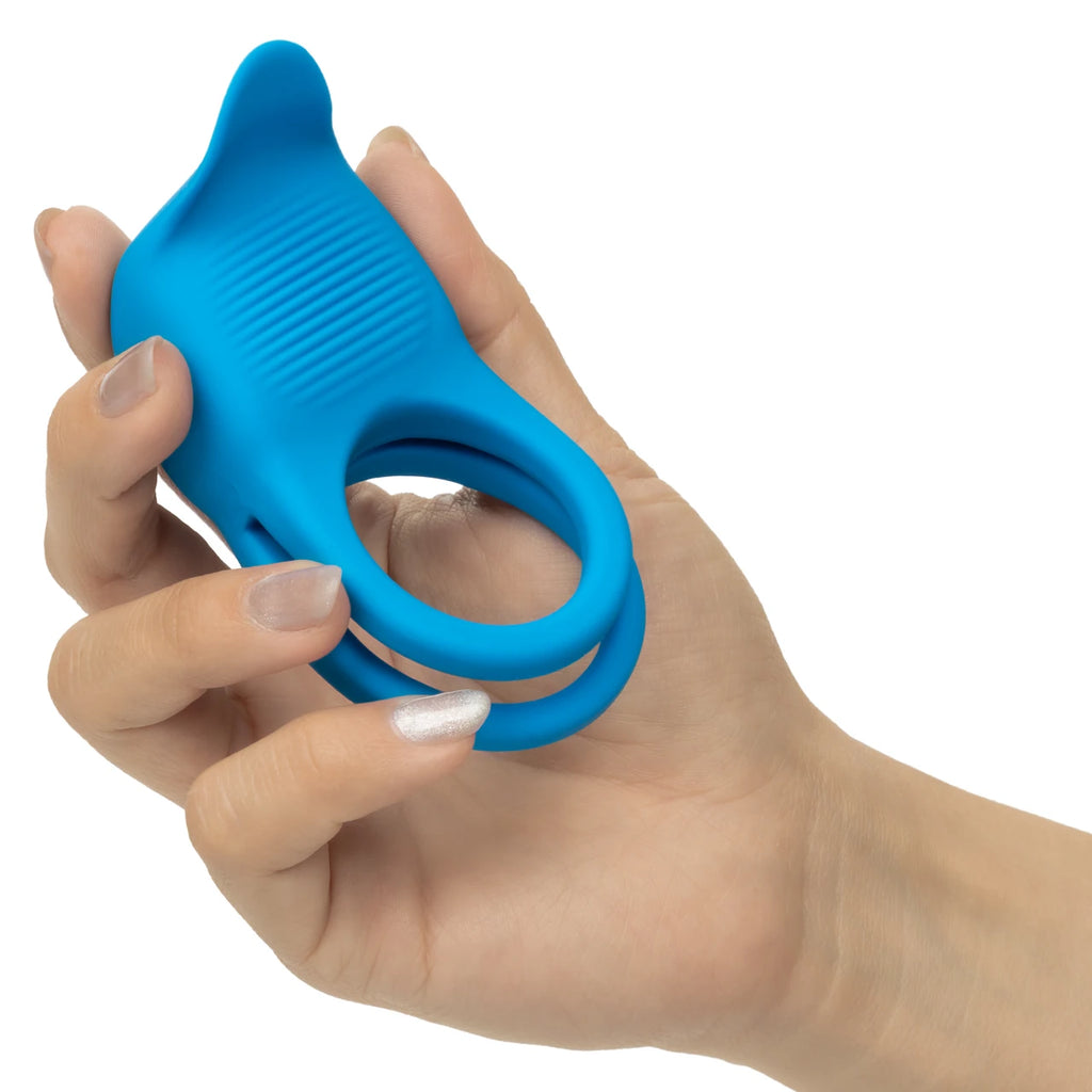 Rumbler Vibrating Dual Ring Cock Ring
