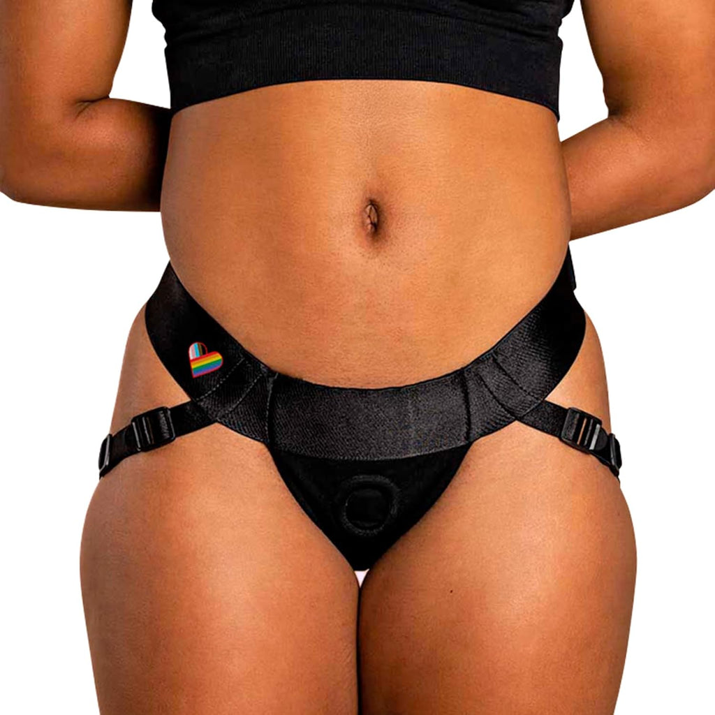 Wet For Her Jock Strap-On Harness, XS-2X