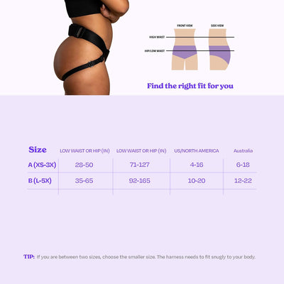 Wet For Her Jock Strap-On Harness, L-5X
