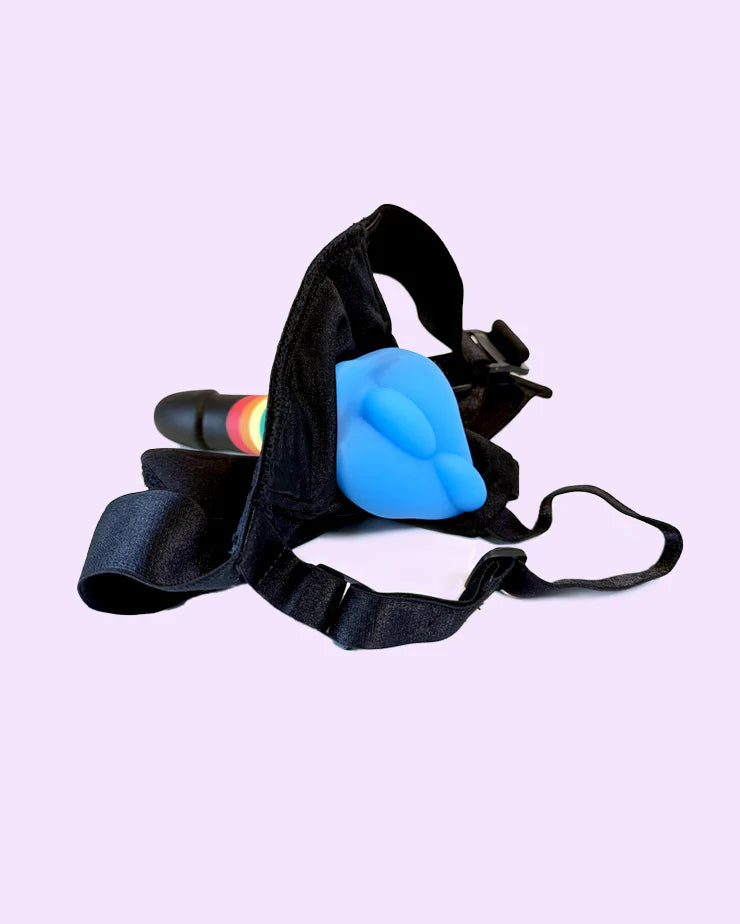 Wet For Her Jock Strap-On Harness, L-5X