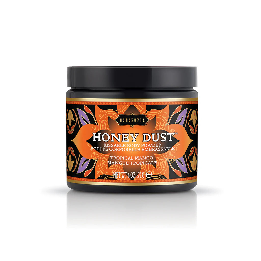 Kama Sutra Honey Dust Tropical Mango Body Powder 6oz