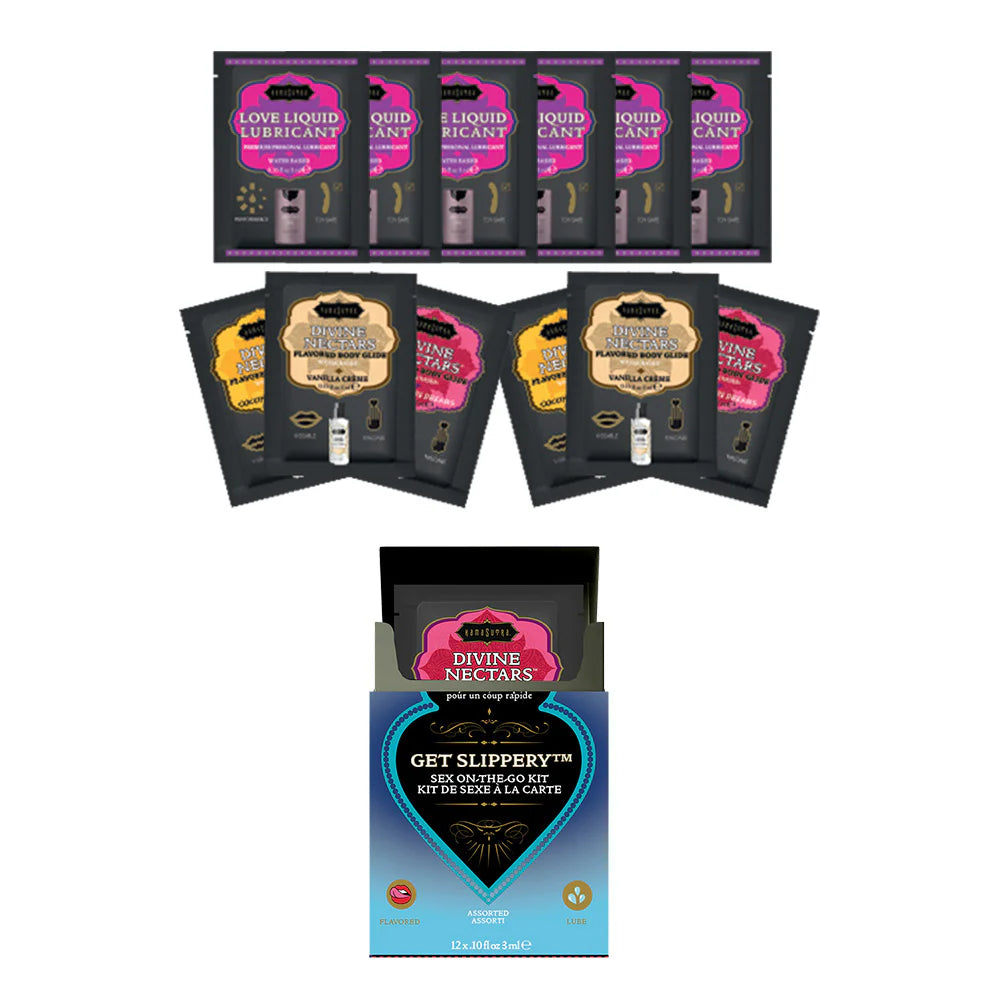 Kama Sutra Get Slippery Sex-To-Go Kit