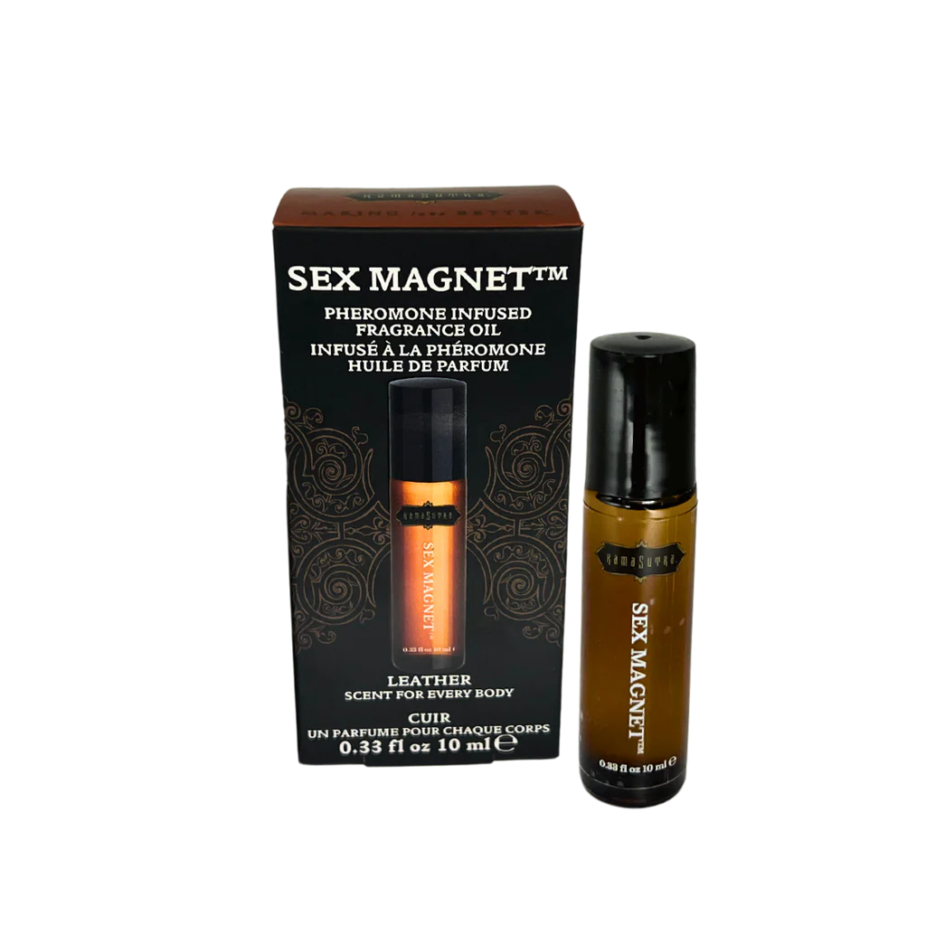 Sex Magnet Leather Scent Pheromone Roll-On Fragrance Oil by Kama Sutra - 10ml