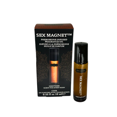 Sex Magnet Leather Scent Pheromone Roll-On Fragrance Oil by Kama Sutra - 10ml