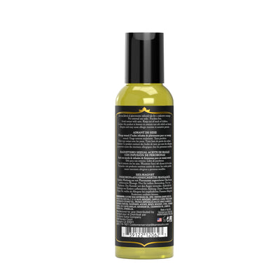 Kama Sutra Sex Magnet Pheromone Massage Oil, Leather, 2oz