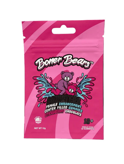 Boner Bears Squirters Female Enhancement Gummies in Strawberry Chocolate