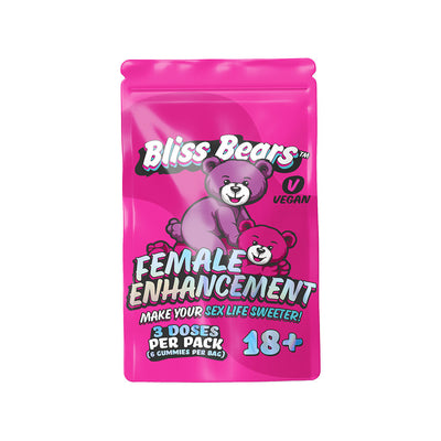 Bliss Bears Female Enhancement Gummies 6ct