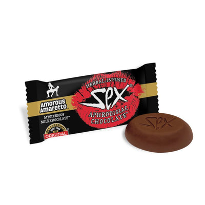 Amaretto Sex Chocolate Herbal Infused Aphrodisiac Treat - 1 Piece