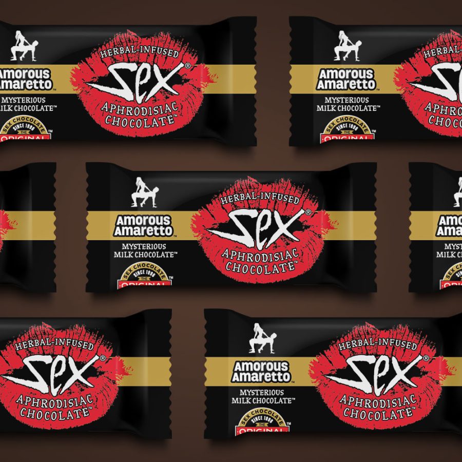 Amaretto Sex Chocolate Herbal Infused Aphrodisiac Treat - 1 Piece