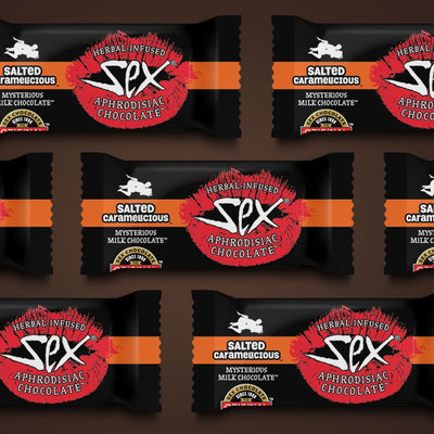 Salted Caramel Chocolate Herbal Infused Aphrodisiac Treat