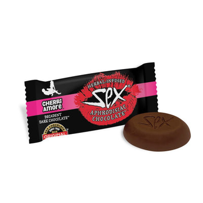 Cherry Sex Chocolate Herbal Infused Aphrodisiac Treat - 1 Piece