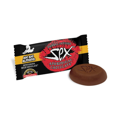 Almond Sex Chocolate Herbal Infused Aphrodisiac Treat - 1 Piece
