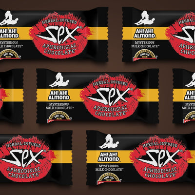 Almond Sex Chocolate Herbal Infused Aphrodisiac Treat - 1 Piece