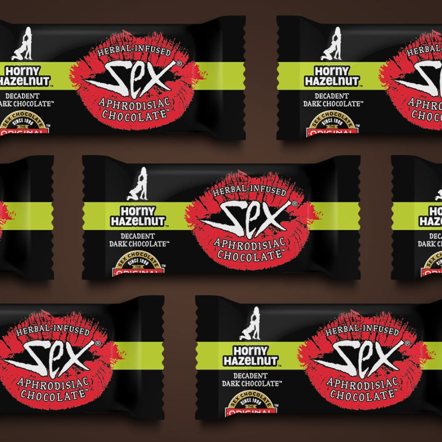 Hazelnut Sex Chocolate Herbal Infused Aphrodisiac Treat - 1 Piece