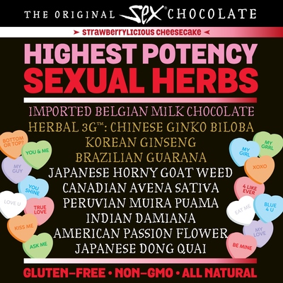 Strawberrylicious Cheesecake Sex Chocolates, 1 Piece